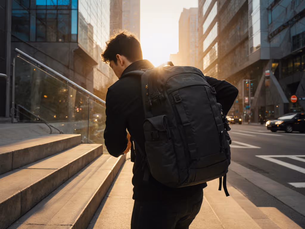 urban_photographer_accessing_camera_backpack