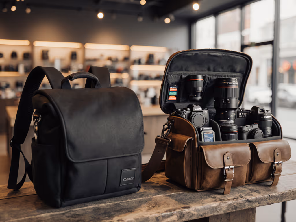 Sony vs Canon Camera Bags Compared: Find Your Perfect Match