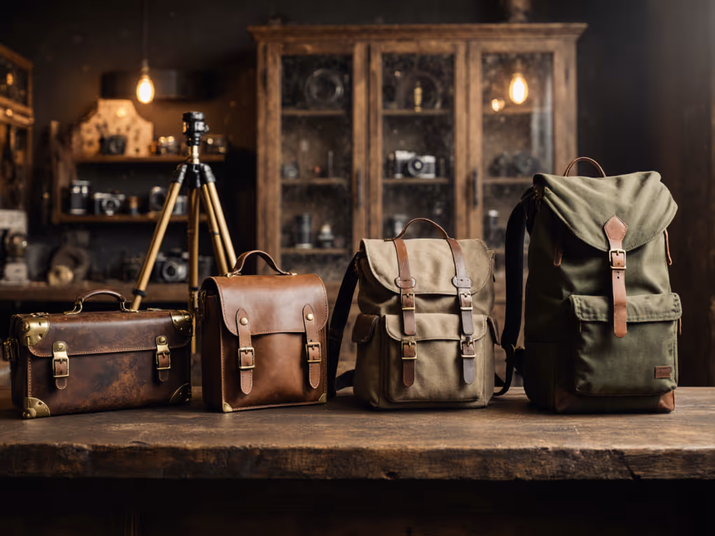 History of Camera Bags: From Leather Cases to Modern Gear