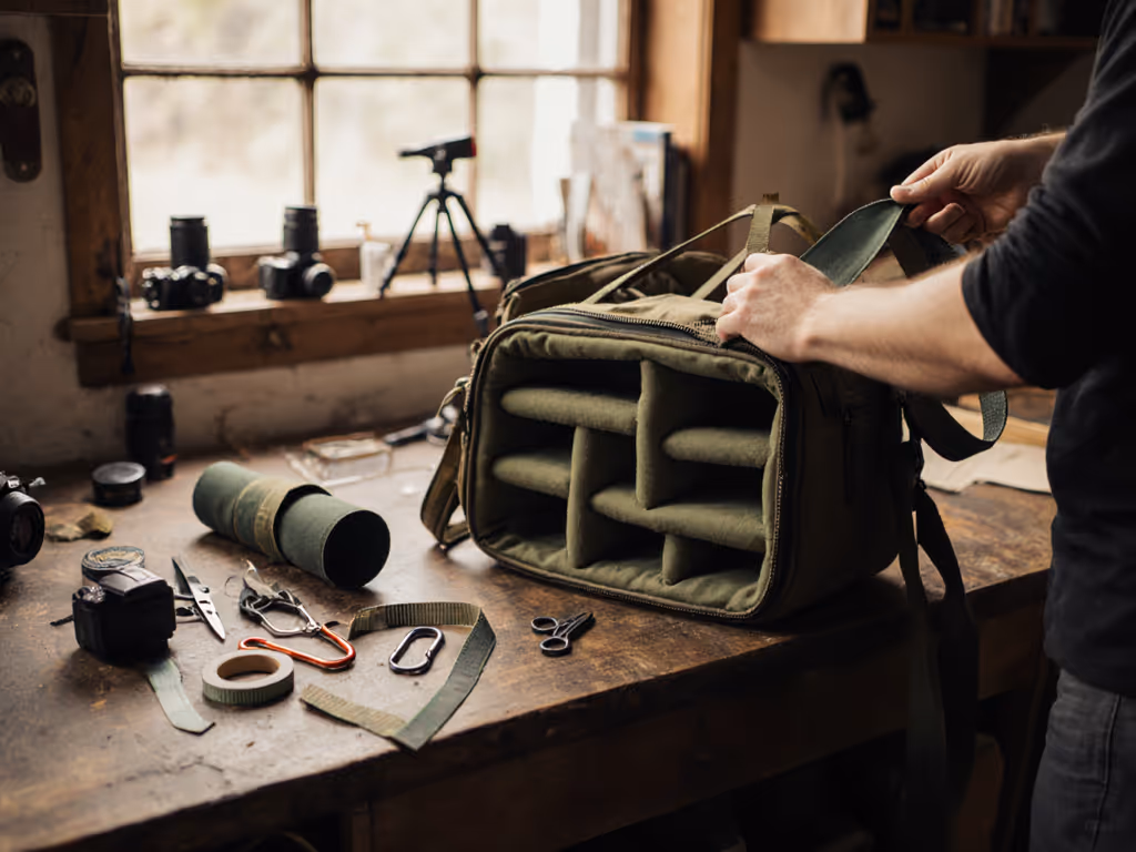 DIY Camera Bag Upgrades: Simple Mods, Lasting Comfort