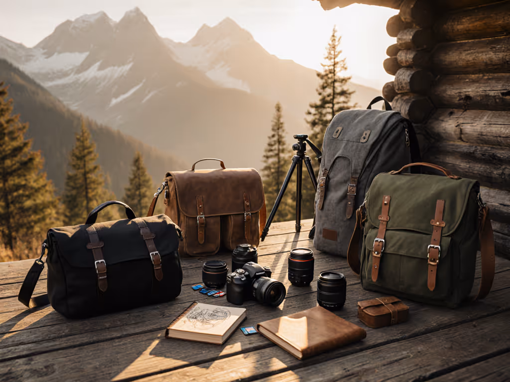 Top Stylish Travel Camera Bags That Won't Strain Your Back